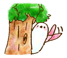 SHIMAENAGA and forest friend sticker #2280007
