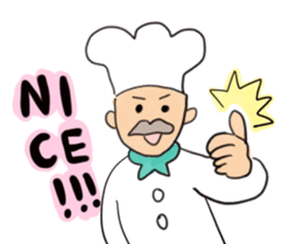 I love Western food sticker #2280048