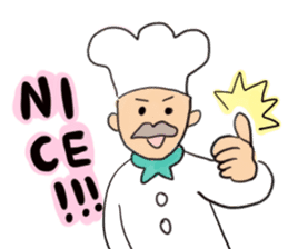 I love Western food sticker #2280048