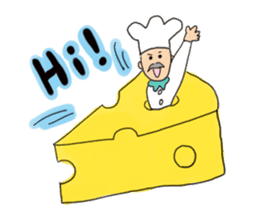 I love Western food sticker #2280055