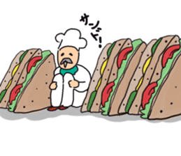 I love Western food sticker #2280064