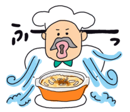 I love Western food sticker #2280065