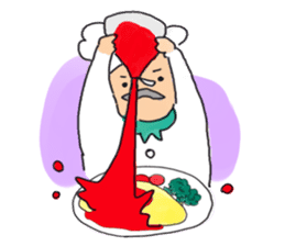 I love Western food sticker #2280066