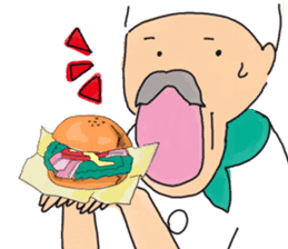 I love Western food sticker #2280068