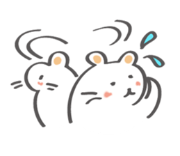 Hamster! Now that you are thinking. sticker #2280167