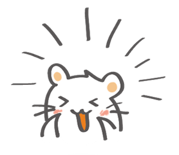 Hamster! Now that you are thinking. sticker #2280168