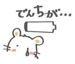Hamster! Now that you are thinking. sticker #2280187
