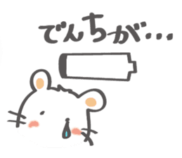 Hamster! Now that you are thinking. sticker #2280187