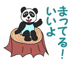 Pastel panda sticker #2280288