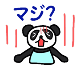 Pastel panda sticker #2280308