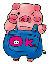 Princess pig sticker #2280352