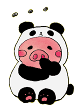 Princess pig sticker #2280354