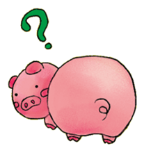 Princess pig sticker #2280370