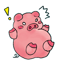 Princess pig sticker #2280376