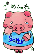Princess pig sticker #2280379