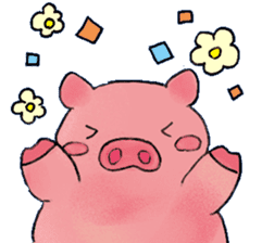 Princess pig sticker #2280382