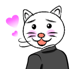 Chief of cat sticker #2280600