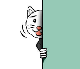 Chief of cat sticker #2280606