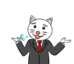 Chief of cat sticker #2280608