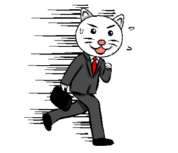 Chief of cat sticker #2280614