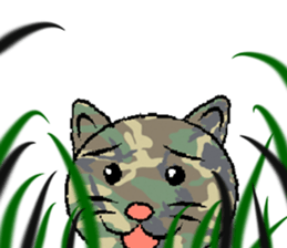 Chief of cat sticker #2280620