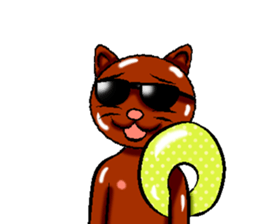 Chief of cat sticker #2280624