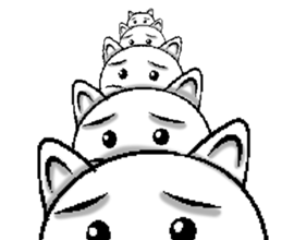 Chief of cat sticker #2280631