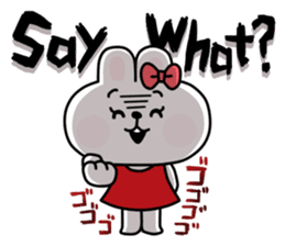 Thorny Bunny sticker #2280802