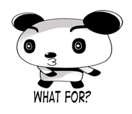 Panda - Lovely (EN) sticker #2281197