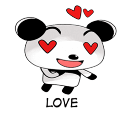 Panda - Lovely (EN) sticker #2281207
