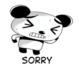 Panda - Lovely (EN) sticker #2281214