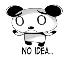 Panda - Lovely (EN) sticker #2281221