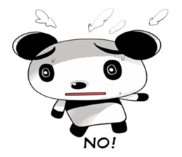 Panda - Lovely (EN) sticker #2281225