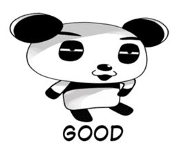 Panda - Lovely (EN) sticker #2281229
