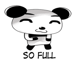 Panda - Lovely (EN) sticker #2281230