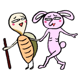 Mr.Usami and Kameda (global) sticker #2282773