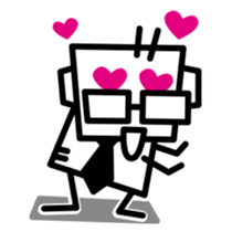 Mr. Square sticker #2283236