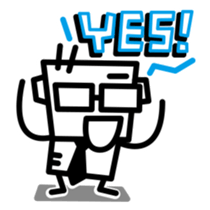 Mr. Square sticker #2283237
