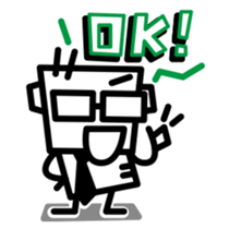 Mr. Square sticker #2283239