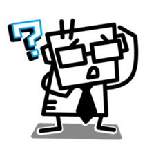 Mr. Square sticker #2283240