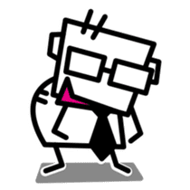 Mr. Square sticker #2283248