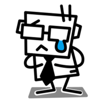 Mr. Square sticker #2283249