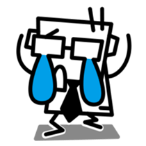 Mr. Square sticker #2283250
