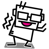 Mr. Square sticker #2283254