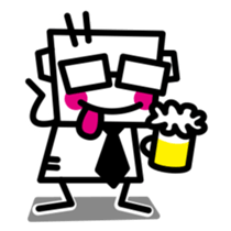 Mr. Square sticker #2283255