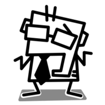 Mr. Square sticker #2283257