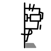 Mr. Square sticker #2283262