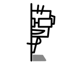 Mr. Square sticker #2283263