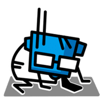 Mr. Square sticker #2283269