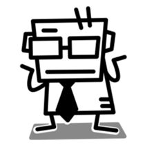 Mr. Square sticker #2283270